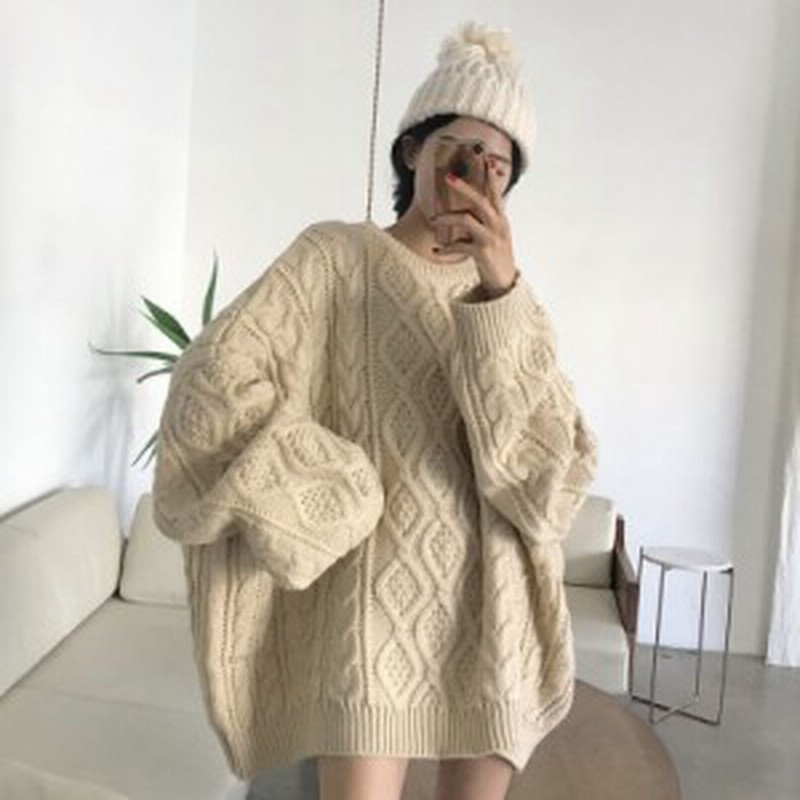 秋冬新作 ボリューム袖 ニットワンピース レディース ワンピース ニットワンピース ミニ チュニック ワンピース 長袖 ラウンドネック オ 通販 Lineポイント最大get Lineショッピング