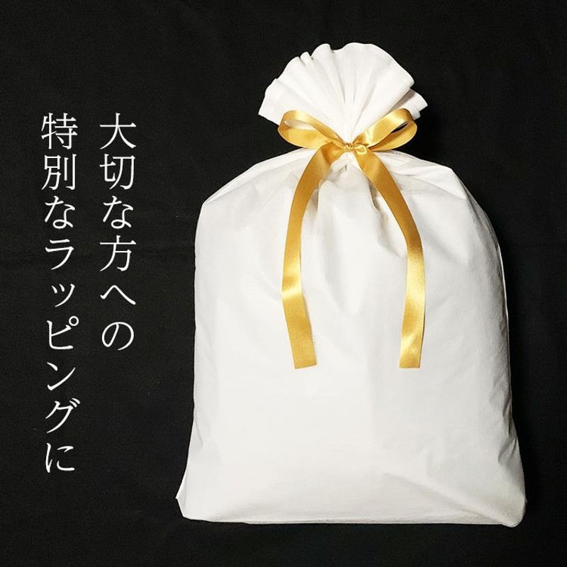値下げしました！】リボン付きプレゼント小袋（クリア+不織布平袋）