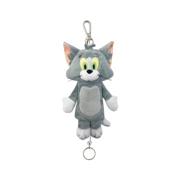 玩偶吊飾 傑利鼠絨毛玩偶可伸縮鑰匙圈/吊飾 約19*8.5*5cm (JN1633)