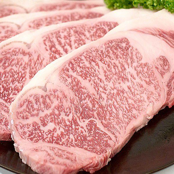 常陸牛 サーロイン ステーキ 4枚 セット 計1kg 牛肉 Sirloin Steak お中元 ギフト お歳暮 ご贈答 ご贈答 黒毛和牛 茨城県産 A4 A5