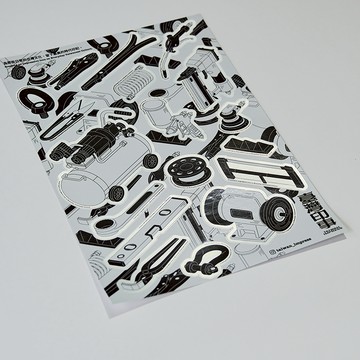 五金工具貼紙組