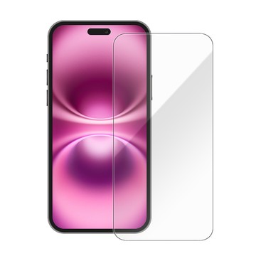 iPhone 16 Plus 貼 【穿山盾】iPhone 16 Plus 極薄全透非滿版鋼化玻璃保護貼