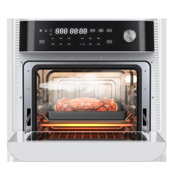 【全能料理小當家】微電腦 智慧蒸氣氣炸烤箱 SB10 微電腦 智慧蒸氣氣炸烤箱 SB10(贈6.5吋烘烤鍋)