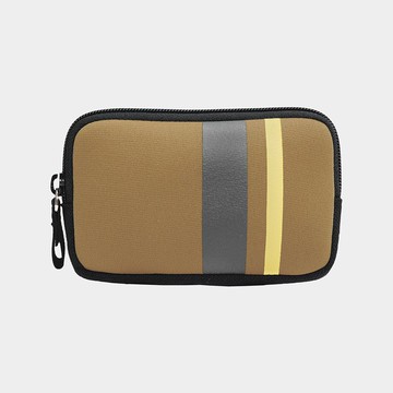 平行線卡片零錢包 鑰匙包