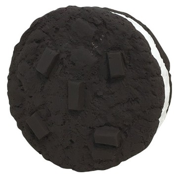 Foufit 甜點乳膠 巧克力夾心  3.5吋  1個