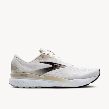 Brooks Ghost 16 男 慢跑鞋 運動 路跑 休閒 氮氣中底 避震 緩衝 白米 [1104181D125]