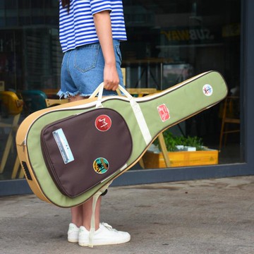 吉他包41寸40背包民謠袋子古典8加厚琴套個性男女通用雙肩盒 三木優選