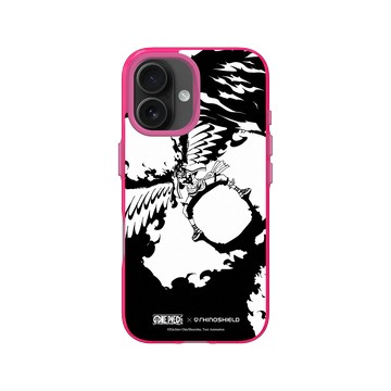 iPhone 16 Clear 粉漾桃 - 航海王 One Piece - 復刻系列-不死鳥馬可
