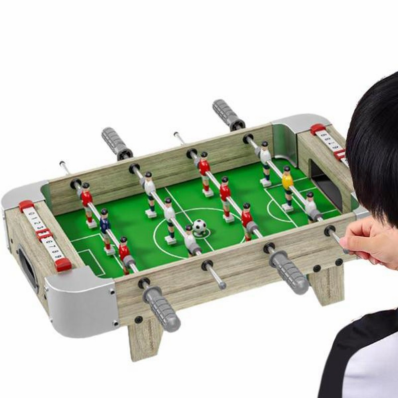 おもちゃ男の子テーブルフットボール テーブル サッカー/ファミリーダブルゲーム Amazon.co.jp: ミニフットボールゲームテーブル、子供のための