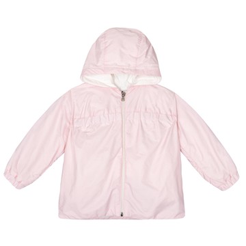 Moncler Enfant Kids 嬰幼兒淺粉色連帽夾克