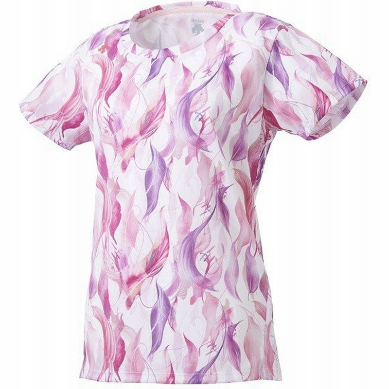 Descente デサント 総柄グラフィック Tシャツ Dmwpja50 Pk レディーススポーツウェア Tシャツ レディース Pk セール 通販 Lineポイント最大0 5 Get Lineショッピング
