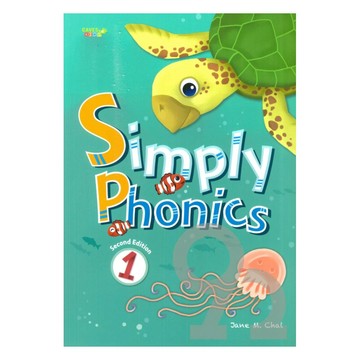 敦煌兒美教材Simply Phonics 1 2/e (with Caves WebSource)