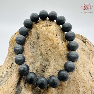 【肌容雪】黑色琁玉瑤珠單圈手串 編號B53