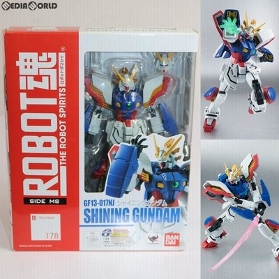 BANDAI - ROBOT魂(SIDE MS) シャイニングガンダム 機動武闘伝Gガンダム 完成品 可動フィギュア バンダイ r400