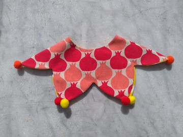 紅石柳  寵物雙面可調節領巾/領結【P231130】