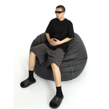 美式潮牌水洗休閑短褲夏季高街情侶寬松毛邊運動五分褲直筒沙灘褲