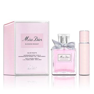 DIOR 迪奧 Blooming Bouquet 花漾迪奧淡香水禮盒(淡香水100ML+隨身補充瓶10ML)
