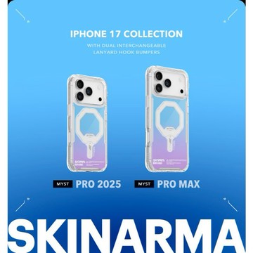 送手腕繩🚚隔日到貨【iPhone 17pro/promax】Skinarma Myst 虹彩漸層磁吸防摔手機殼