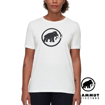 【Mammut 長毛象】Mammut Core T-Shirt Women Classic 機能短袖T恤 女款 白色 #1017-04072