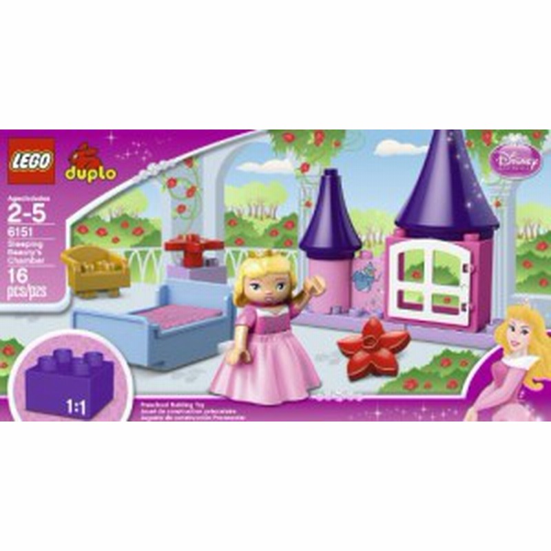 レゴ ディズニープリンセス Lego Duplo Disney Princess Sleeping Beauty S Room 6151 通販 Lineポイント最大1 0 Get Lineショッピング