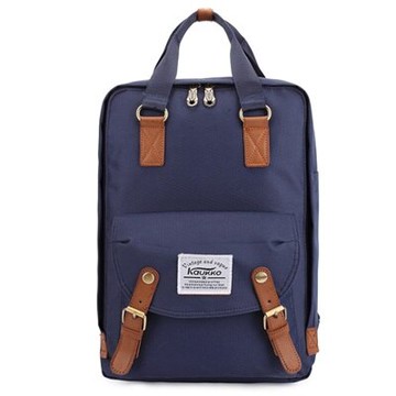 雙肩包帆布後背包-韓版時尚潮流百搭男包包2色73re10【獨家進口】【米蘭精品】