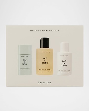 Salt & Stone Bergamot And Hinoki Mini Trio