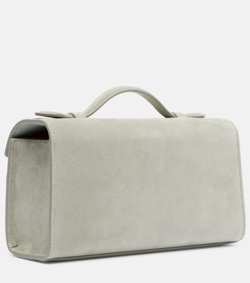 Savette Symmetry suede tote bag