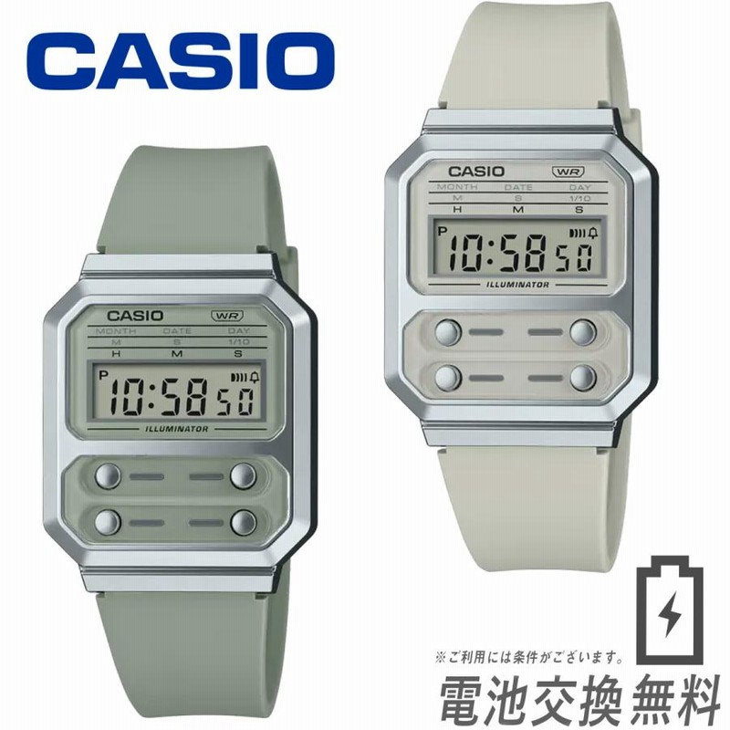 ラッピング無料】CASIO カシオ Edgy Collection A100WEF-3A A100WEF-8A 