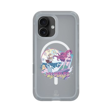 iPhone 16 AirX 流變灰 - 迪士尼-公主系列 Disney Princess - 日系愛麗兒