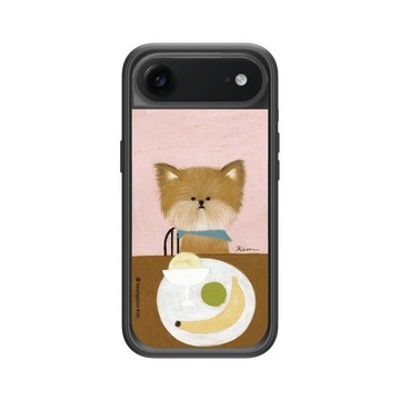 iPhone Air Mod NX -邊框背蓋組合 (相機按鈕) 黑 - Seungyoun Kim - 狗狗開動囉