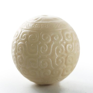 象牙果雕刻小象回紋圓珠手串佛珠大小金剛星月菩提配飾小配件禮品