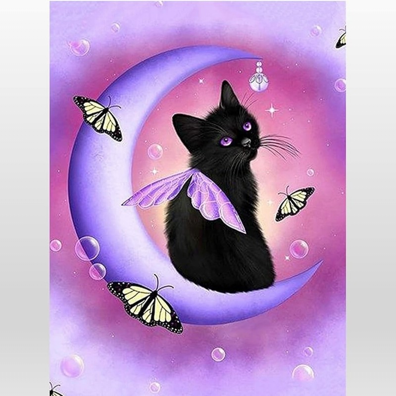 ダイヤモンドアート キット 猫 ダイアモンドビーズ 絵画キット ダイヤモンドアート キット 猫 ダイアモンドビーズ 絵画キット