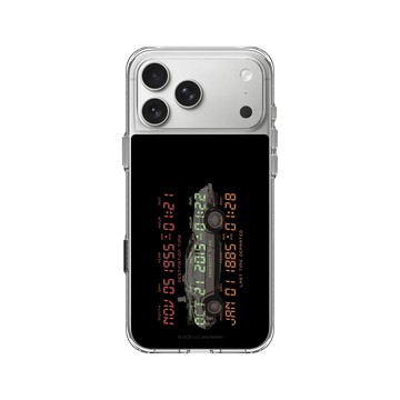 iPhone 17 Pro Max Clear Case（相機按鈕） 透明 - Back to the future - Back To The Future Dashboard