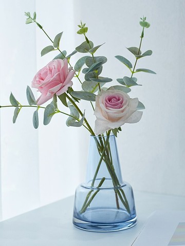 創意復古客廳花店奶茶店餐廳宿面擺件花瓶裝飾品擺設簡約清新 清