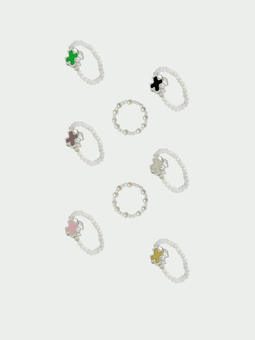 Drizzle Syrup Cats Eye Ring Set [6colors]