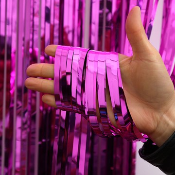 亮片雨絲生日彩帶掛墜婚禮婚房裝飾品簾背景墻吊墜流蘇氣球裝飾品