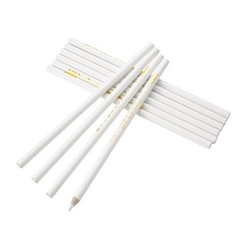 白色木工鉛筆 點鑽筆 標記筆 木工記號蠟筆 裝修劃線筆 贈品禮品