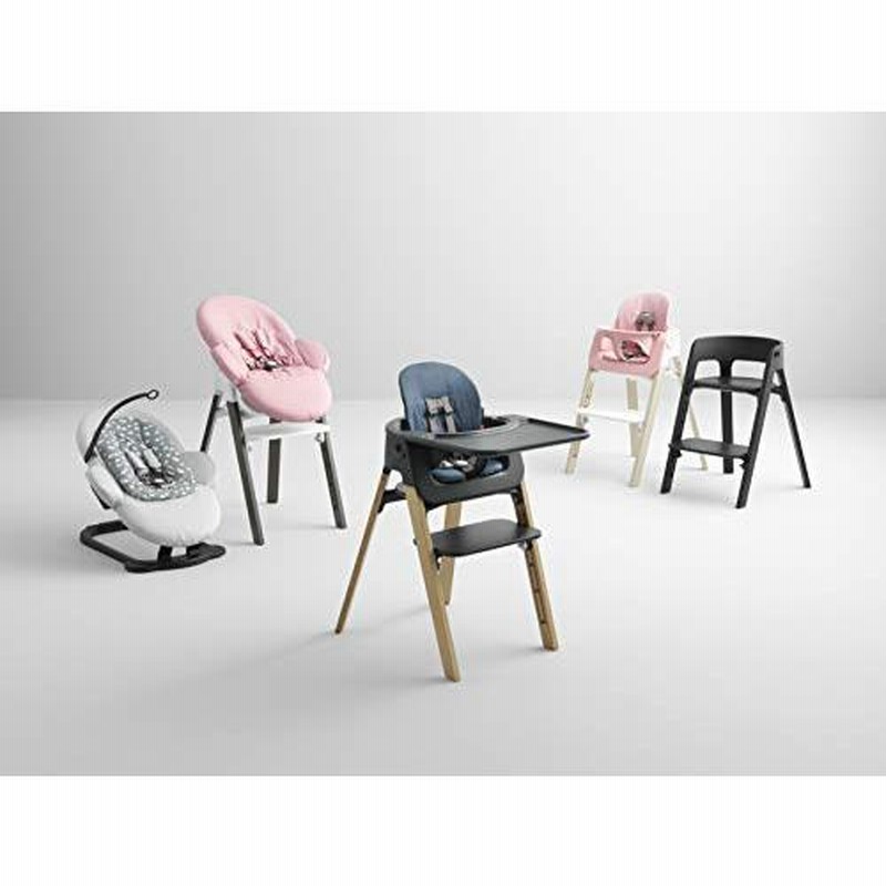 STOKKE ストッケ ステップス ベビーチェア用 ブラックトレイ