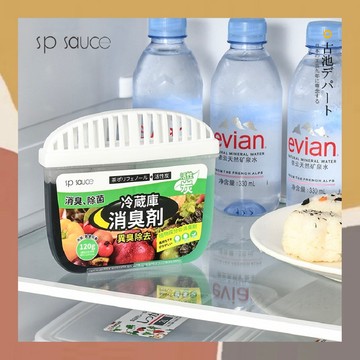 ［so媽］✨台灣現貨📦日本SP SAUCE 冰箱除臭劑 活性炭 茶多酚 消臭 保鮮 雙效合一