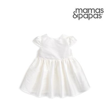 Mamas&Papas 白色童話-小包袖洋裝