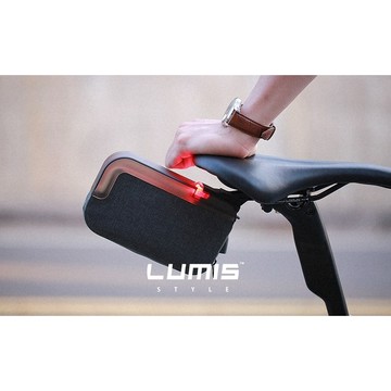 ReadyGO LUMIS【車燈包】座墊包 車燈 單車包 含警示燈 手拿包 單車座墊包【LUMIS】