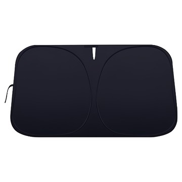 ANBORTEH 安伯特 酷樂車用遮陽板 快速收納款 車用遮陽板/汽車遮陽檔/隔熱遮陽  黑色  1個  145 x 80cm