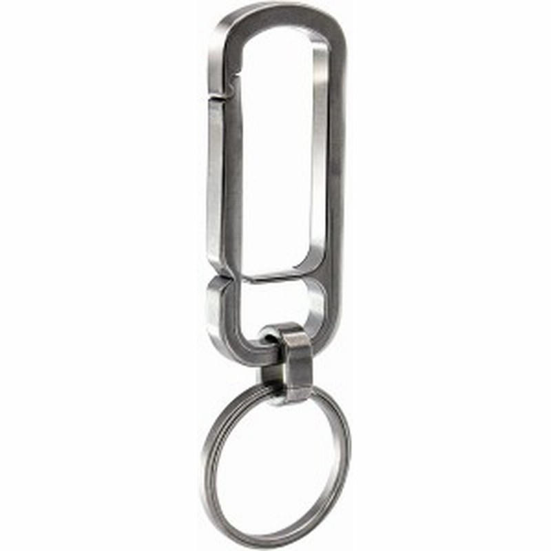 カラビナ キーホルダー チタン おしゃれ 金具 軽量 キーチェーンホルダー Carabiner アウトドア 車 家 鍵 キーリング キーホルダ 通販 Lineポイント最大1 0 Get Lineショッピング