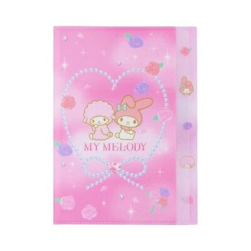 大賀屋 日本製 美樂蒂 資料夾 索引資料夾 文件夾 A4夾 5層 資料夾 Y2K風 三麗鷗 J00054256