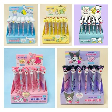 （現貨）韓國三麗鷗｜免削鉛筆 鉛筆 筆芯HB /學生文具/庫洛米/美樂蒂/大耳狗/布丁狗/帕恰狗/sanrio