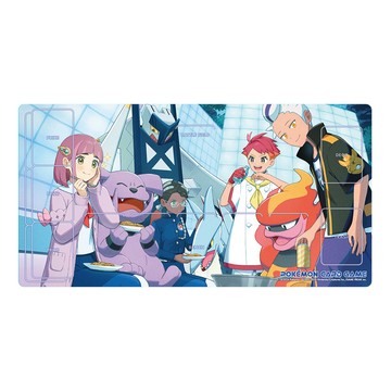 Pokémon 寶可夢《集換式卡牌遊戲》專用 橡膠對戰桌墊(赤松&紫芋&納莉&杜若)