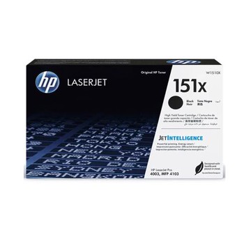 HP W1510X(151X) 黑色高容量 原廠碳粉匣 適用4003dn / 4003dw /4103fdn / 4103fdw