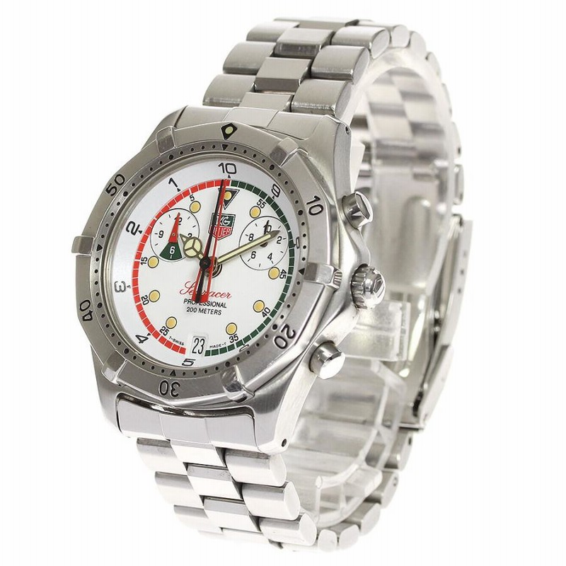 TAG HEUER】タグホイヤー リンク シーレーサー CK111R クロノグラフ  