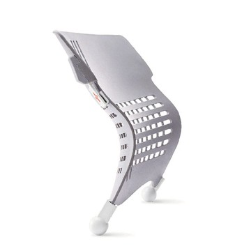 魔脊｜多用途健康彈力腰靠 灰色