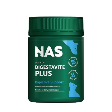 腸胃保健 【NAS】Natural Animal Solutions100%天然草本系列保健品-DigestaVite Plus 肝腸健康 100g